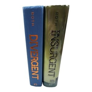 Insurgent Veronica Roth And Divergent First Edition Hardcover Set Of 2